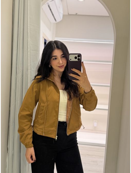 Jaqueta Corta vento Caramelo - 60954 - CB SHOES