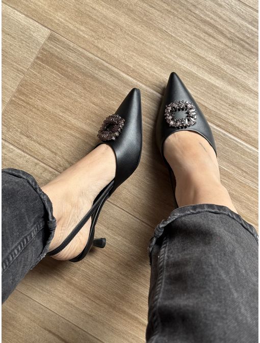 Scarpin Anne Preto - 60668 - CB SHOES