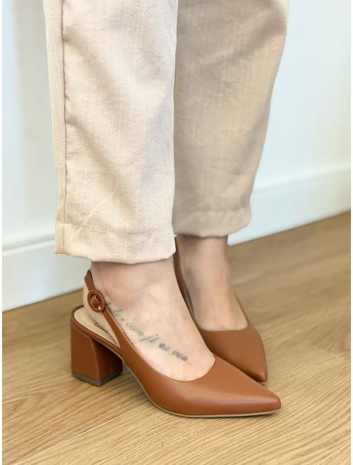 Scarpin Elena Caramelo - 60670 - CB SHOES