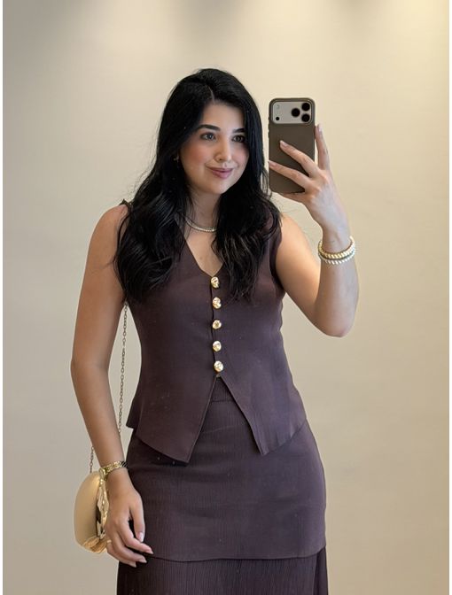 Conjunto Rhavena Marrom - 60930 - CB SHOES