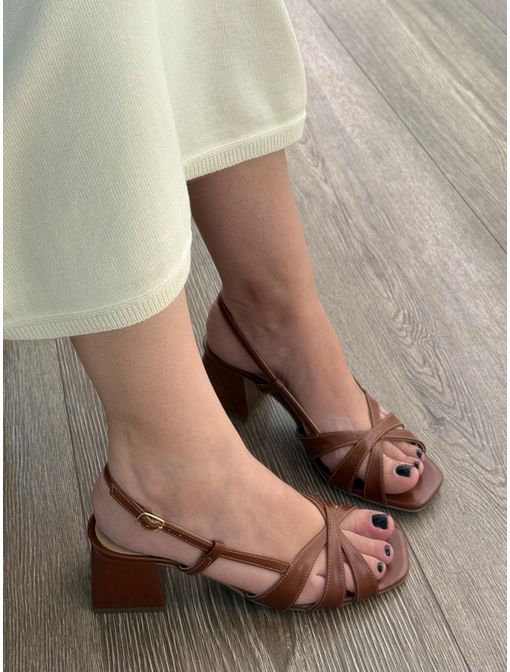 Sandália Beatriz Caramelo - 60690 - CB SHOES