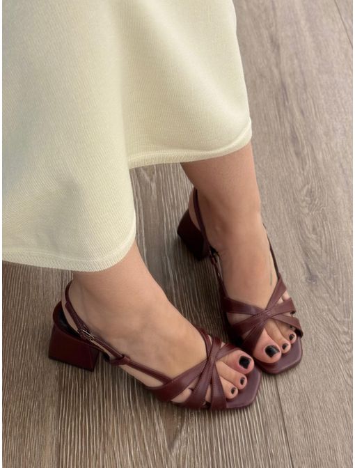 Sandália Beatriz Marsala - 60693 - CB SHOES