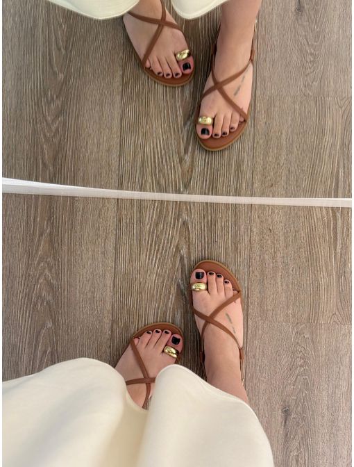 Sandália Serena Caramelo - 60688 - CB SHOES