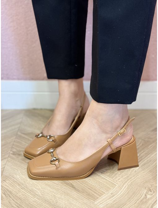 Scarpin Diana Caramelo - 120636 - CB SHOES