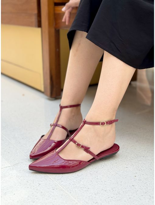 Sapatilha Taise Marsala - 126018 - CB SHOES