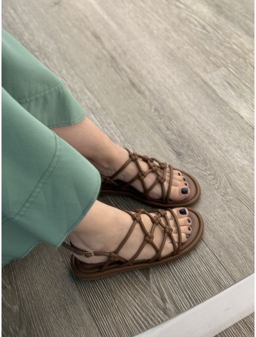 Sandália Nica Marrom - 60168 - CB SHOES