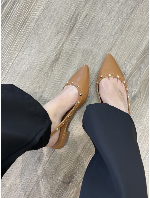 Slingback Valen Caramelo - 60674 - CB SHOES