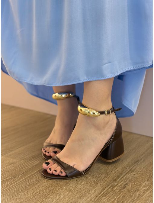Sandália Camile Marrom - 60687 - CB SHOES