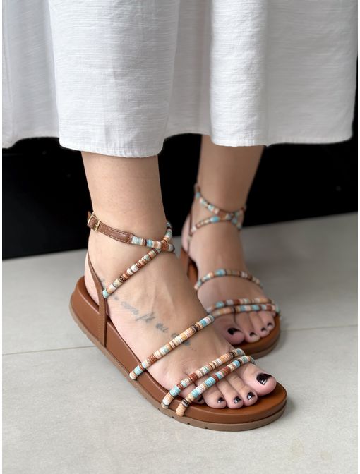 Papete Izis Marrom - 60102 - CB SHOES