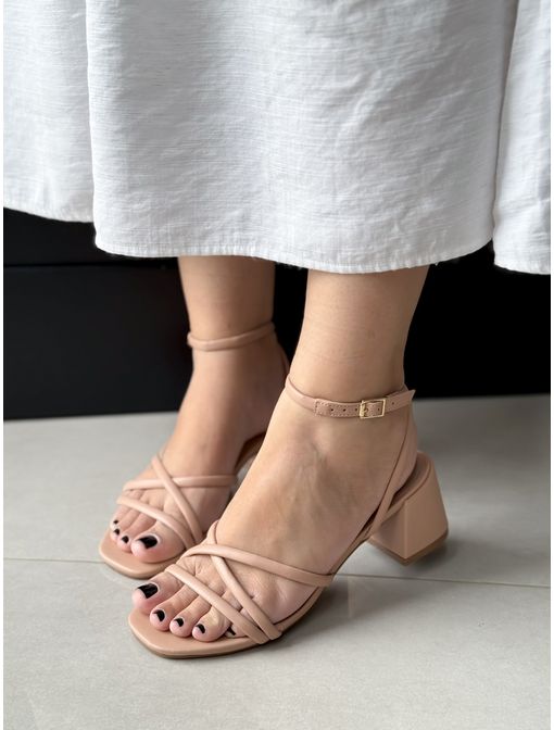 Sandália Joice Nude - 62095 - CB SHOES