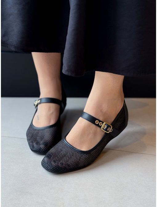 Sapatilha Samy Preta - 60131 - CB SHOES