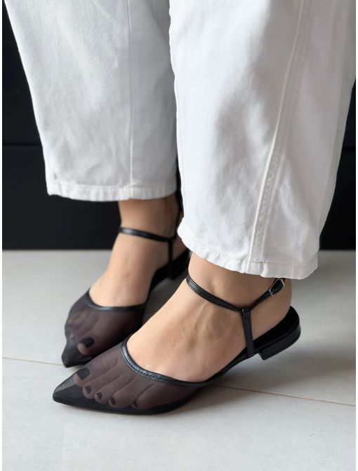Sapatilha Ivi Preta - 60138 - CB SHOES