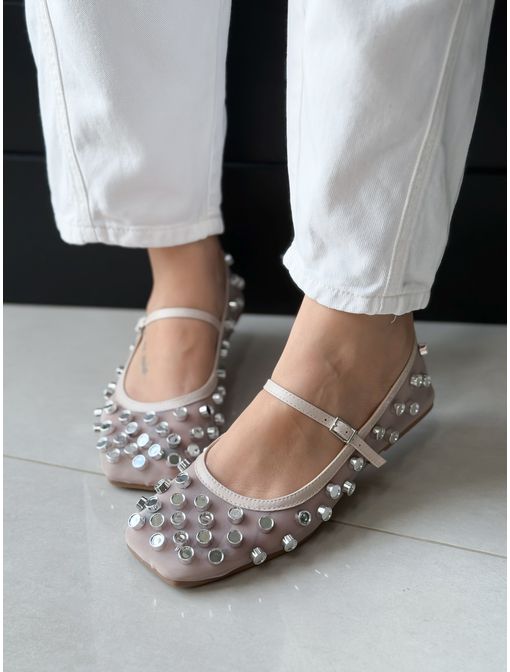 Sapatilha Luna Nude - 60135 - CB SHOES