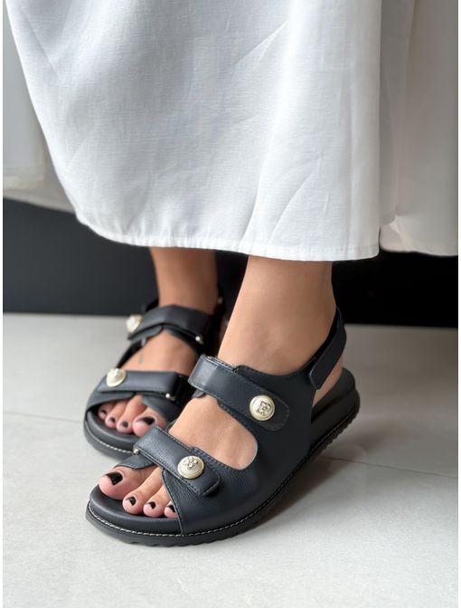 Papete Lais Preta - 62998 - CB SHOES