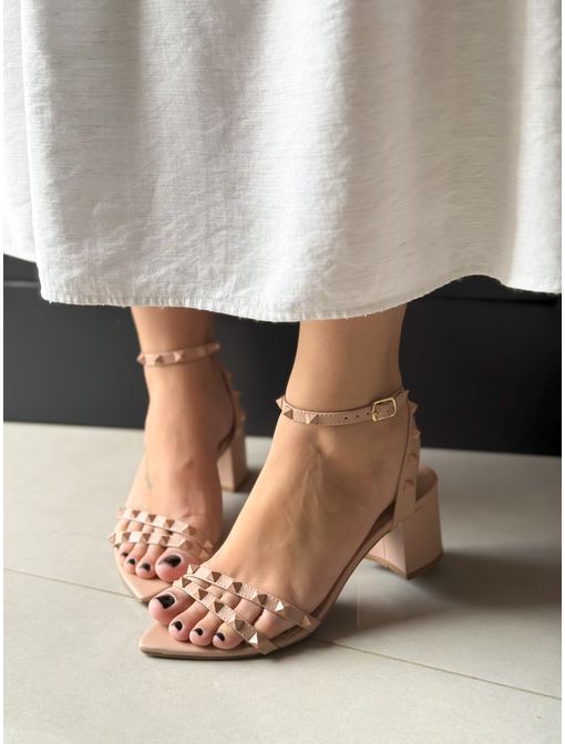 Sandália Iara Nude Rosado - 924 - CB SHOES