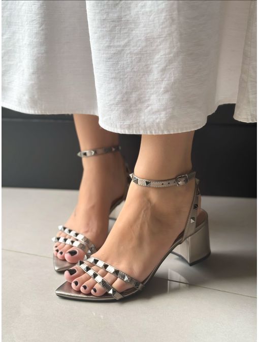 Sandália Iara Prata velho - 926 - CB SHOES