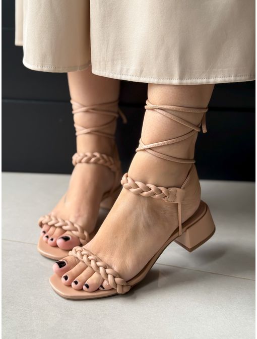 Sandália Selena Nude - 62082 - CB SHOES