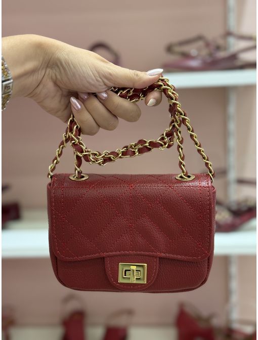 Bolsa Lorena Vermelha - 62981 - CB SHOES