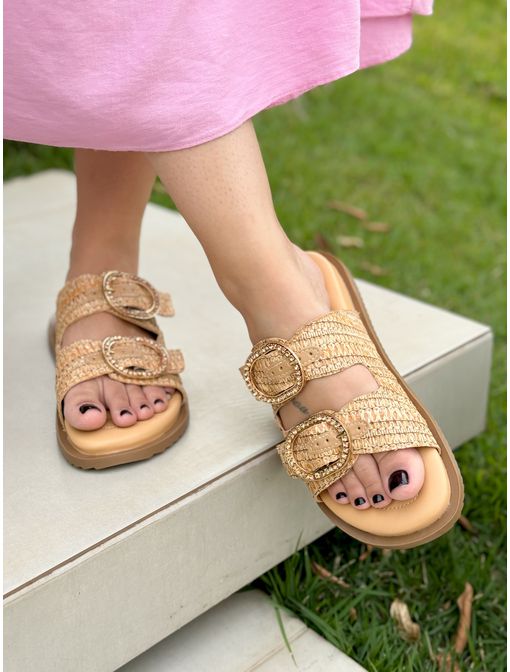 Birken Palha Bege - 65900 - CB SHOES