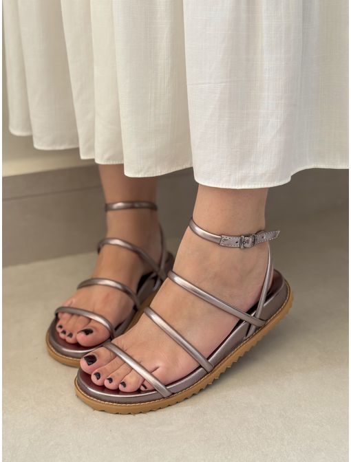 Papete Babi Prata Velho - 62931 - CB SHOES