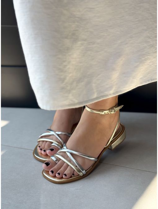 Sandália Mila Dourada - 62941 - CB SHOES