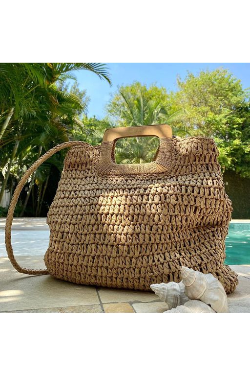 BOLSA DE PRAIA AMALFI NATURAL