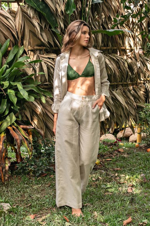 CALÇA SANTORINI LINHO