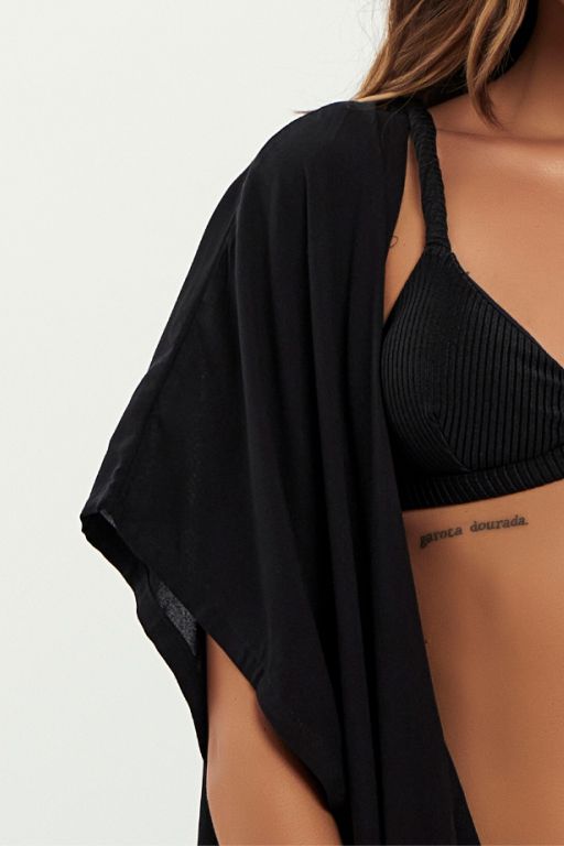 KIMONO CRETA BLACK