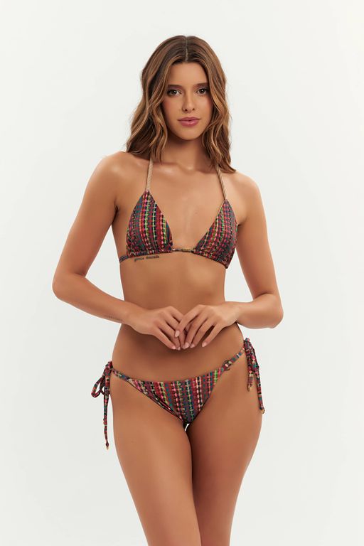 TOP NORONHA ARGILA E CALCINHA NORONHA ARGILA