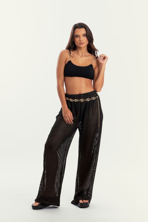 CALÇA SARDENHA TELA BLACK
