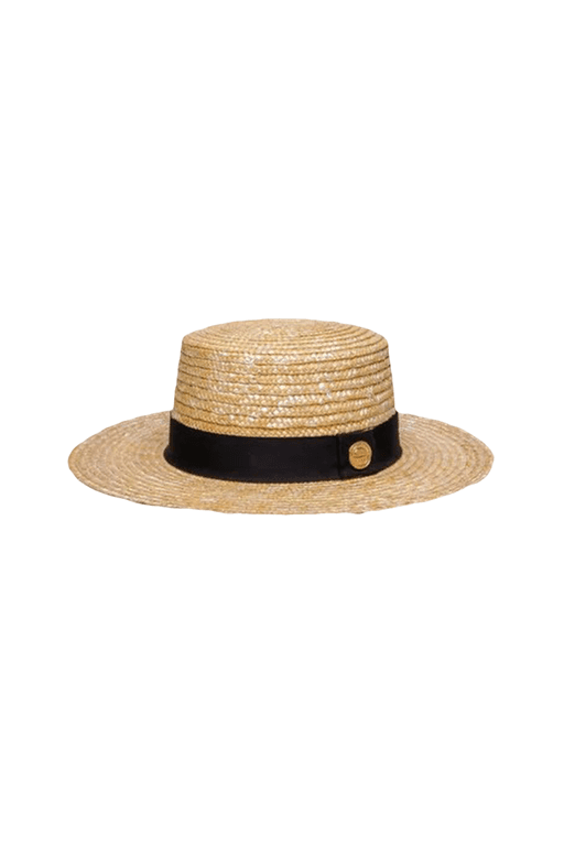 CHAPÉU PALHETA FAIXA PRETA