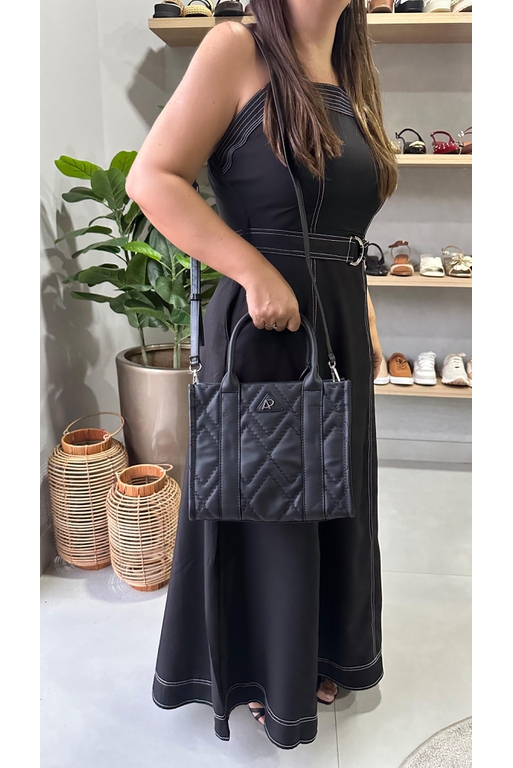 Bolsa Lorena_3206- Preto - Carolina Lins