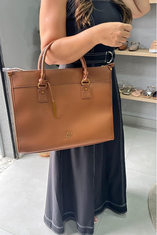 Bolsa Pasta Notebook com alça removível_3405- Cara... - Carolina Lins