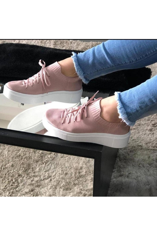 TÊNIS MEIA CADARÇO_906 - NUDE - Carolina Lins