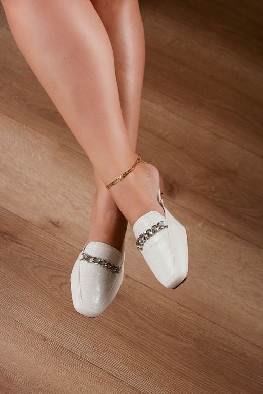 MULE CROCO CORRENTE_1397 - OFF - Carolina Lins