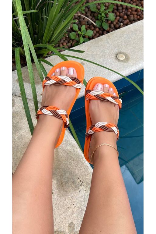 PAPETE COLOR TRESSE_1686 - LARANJA - Carolina Lins