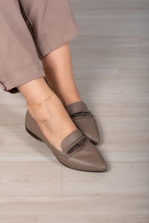 Sapatilha Fivela Luxo Super Confortável_3062- Cinz... - Carolina Lins