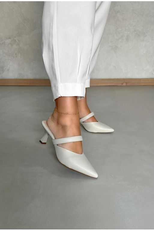 Scarpin Mule 8 cm_3078- Off | Use Isa Shoes