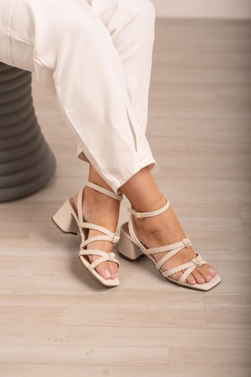Sandália Tira Zig Zag 6 cm_3123- Off - Carolina Lins