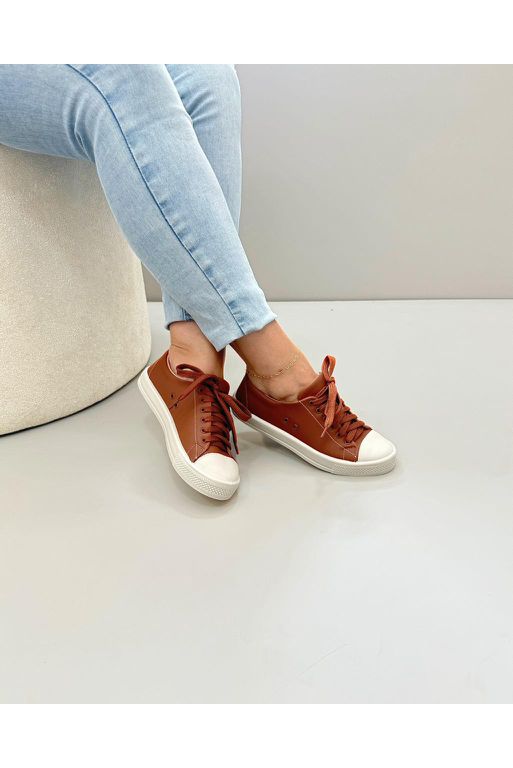 Tênis Biqueira Floater_3197- Marrom - Carolina Lins