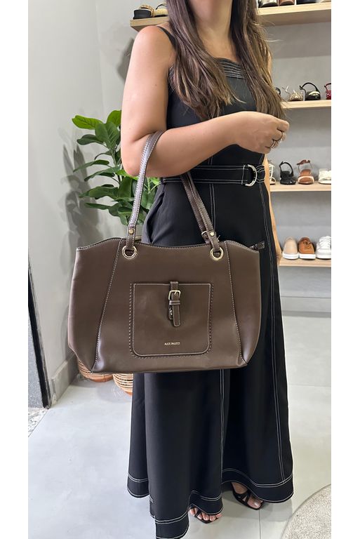 Bolsa Cheila_3228- Marrom - Carolina Lins