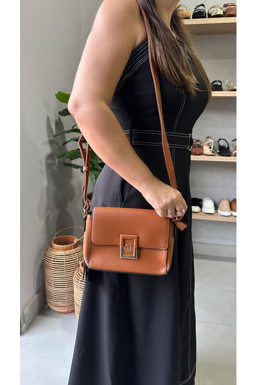 Bolsa Maria_3232- Caramelo - Carolina Lins