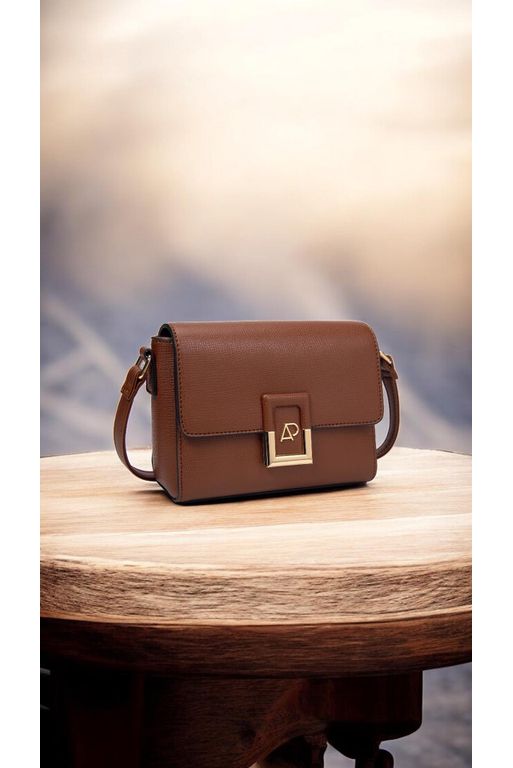Bolsa Maria_3232- Caramelo - Carolina Lins