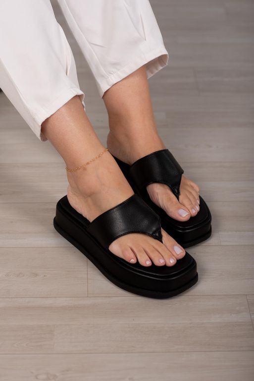 Flat Dedo 4 cm_3259- Preto