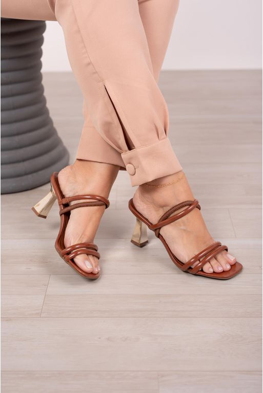 Sandália Tira Elástico 2 opções de uso 9 cm_3284- ... - Carolina Lins