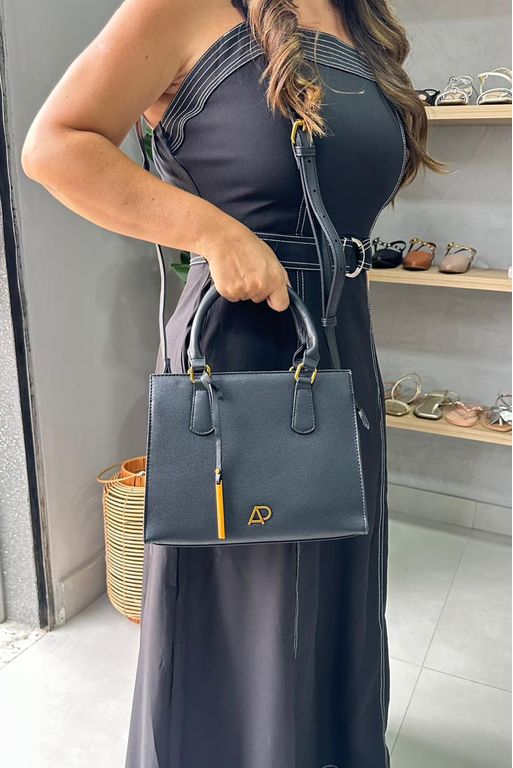 Bolsa Geisa_3404- Preto - Carolina Lins