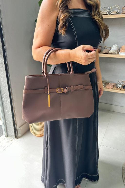 Bolsa Gaby_3406- Marrom - Carolina Lins