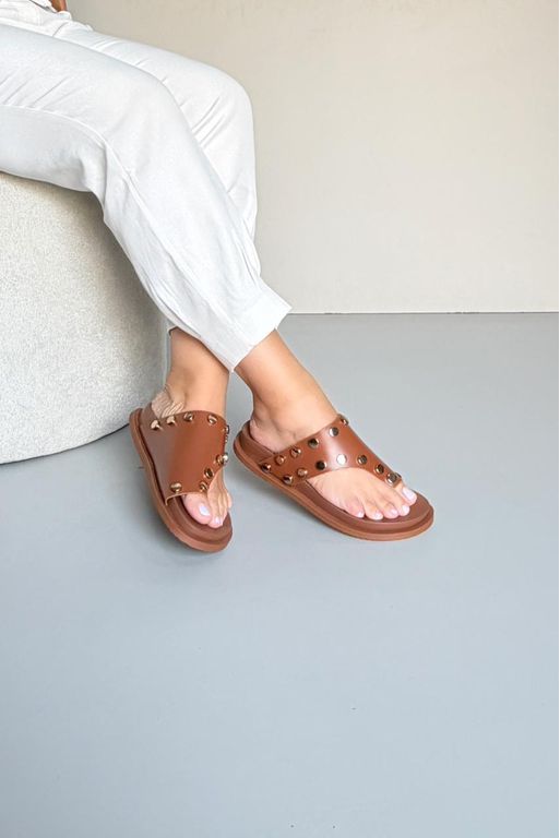 Papete em Couro Max Aplicação_3439- Caramelo - Carolina Lins