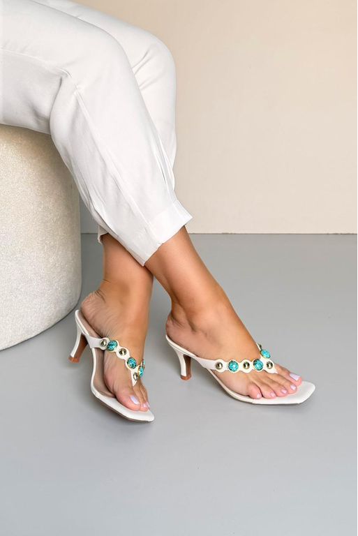 Tamanco Dedo Pedra Azul 7 cm_3456- Off - Carolina Lins