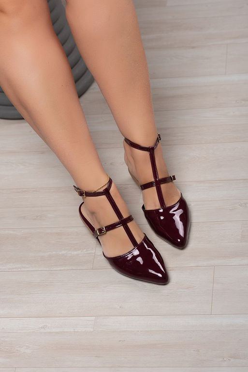 Sapatilha Slingback Inspiração Santa Lolla_569- Marsala